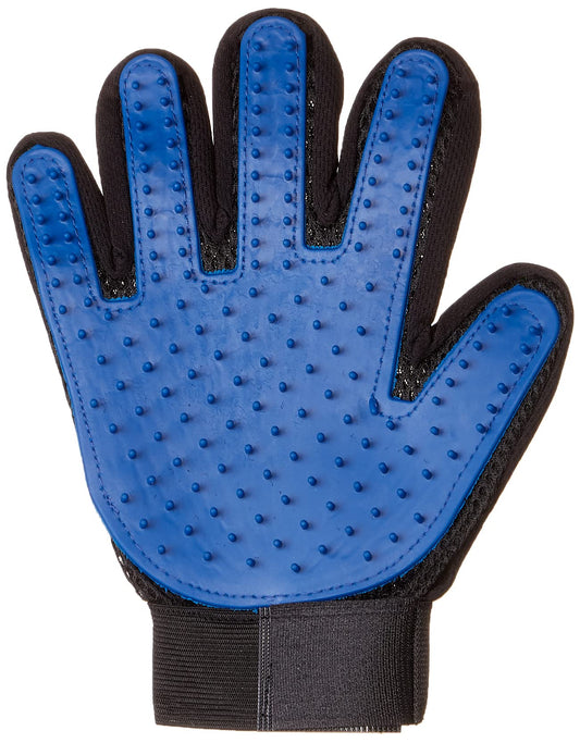 True touch deshedding brush glove pet dog cat gentle efficient massage grooming