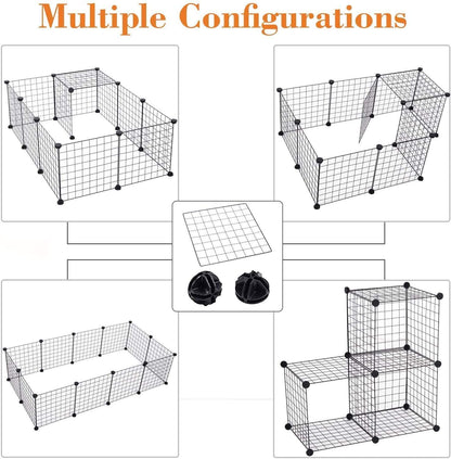 CYY 12 Panels Metal Playpen for Pet