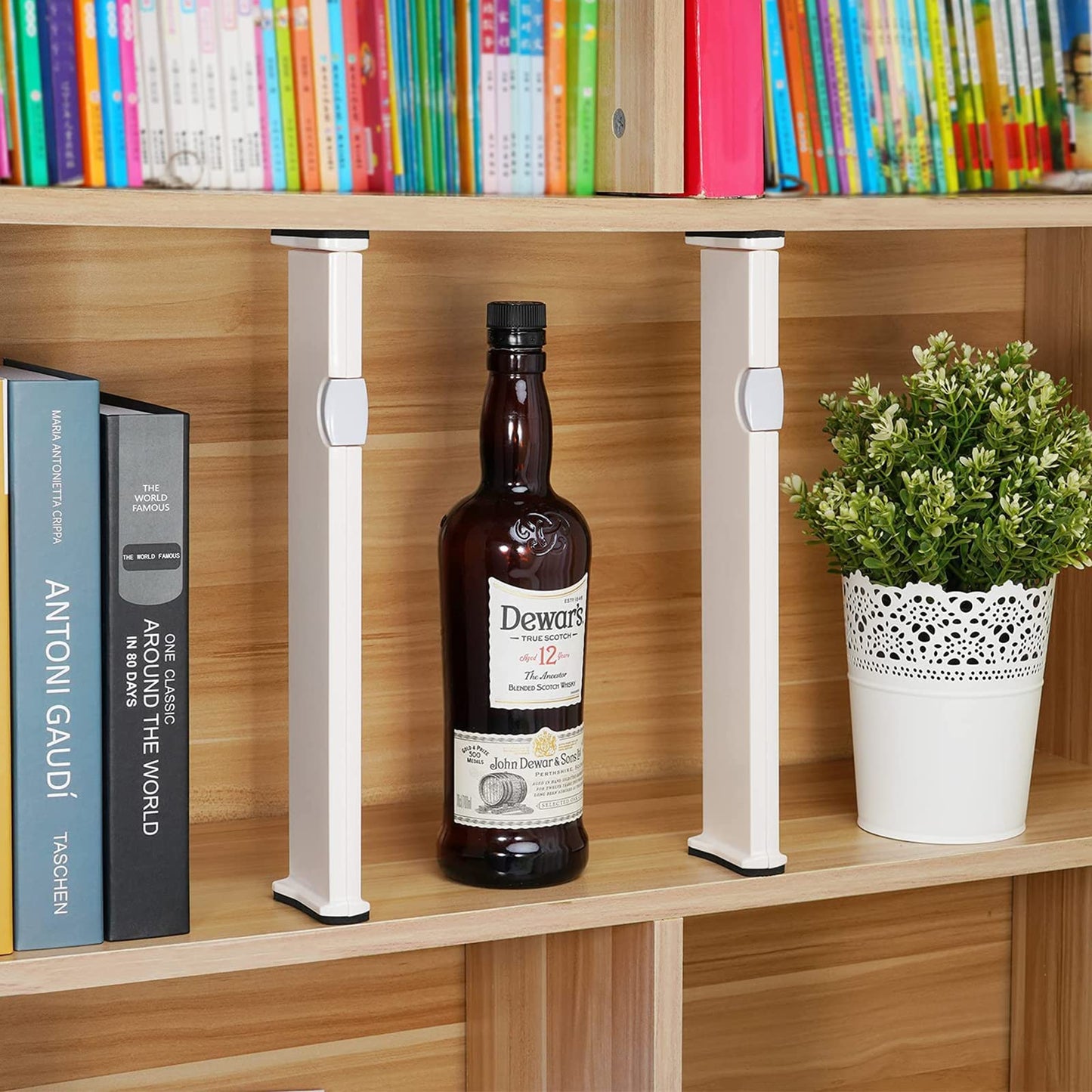 xocome Drawer Dividers Organizers, Adjustable Drawer Organizers for Kitchen Bedroom Chest of Drawers Closet Office (2 Pieces)