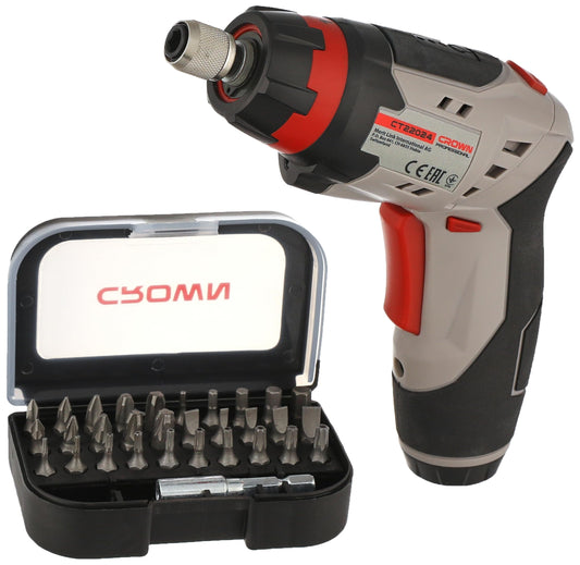 Crown rechargeable screwdrivers
