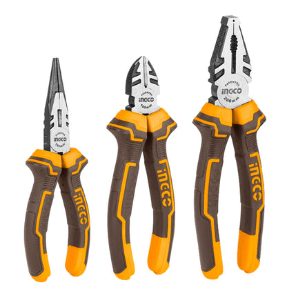 Ingco hkps08318 pliers set - 3 pieces