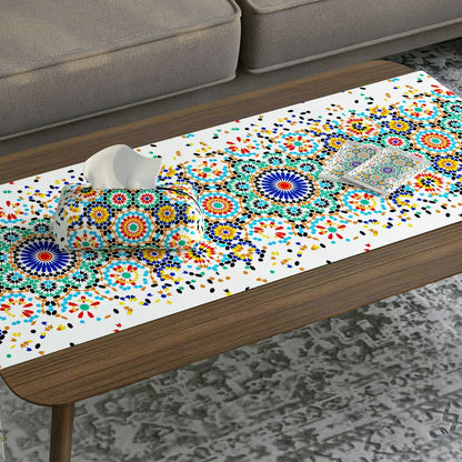 Table Runner – Elegant Decorative Accent for Tables, Beds, and Spaces, 140x35 cm, Made from Luxurious Velvet, Machine Washable