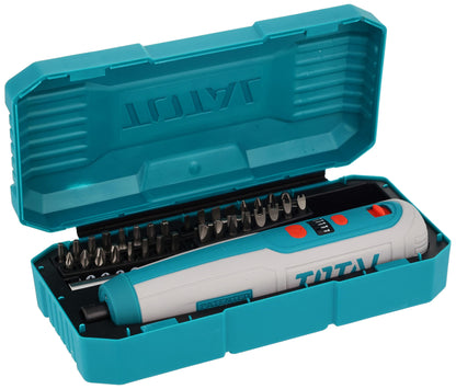 Total Tools Electric cordless screwdriver TSDLI0403-4 volt usb 2