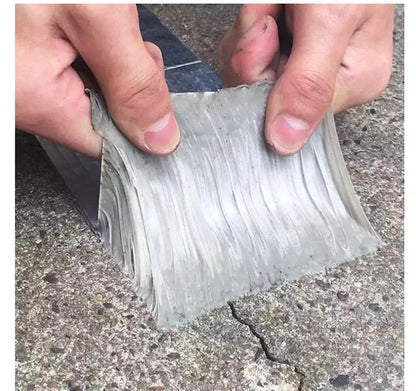 Auyuiiy Aluminum Foil Seal Strip Waterproof Butyl Rubber Adhesive To Prevent Ceiling Leaks And Gaps In Decks,Windows And Broken Tubes (1.2 mm X 2 Cm)