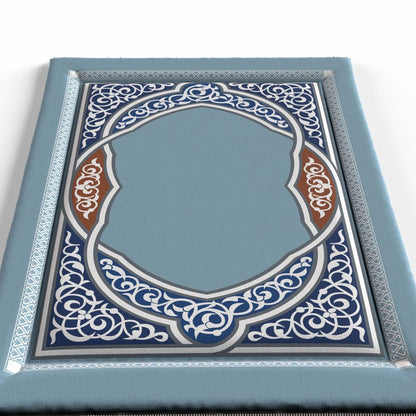 Sojoud Padded Prayer Mat Soft Premium Velvet Face - Luxurious And Comfortable Prayer Rug With Elegant Design - Thickness Foam For An Ultimate Comfort Experience