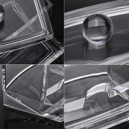 GTVGJH 1 Pcs Cotton Swab Pads Holder, Qtip Cotton Buds Ball Dispenser, Bathroom Containers Canister Organizer