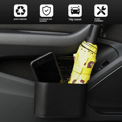 kingsea Car Trash Can,Vehicle Mini Garbage Can Leakproof Garbage Organizer Hanging Storage Box for Auto Front Back Seat Accessories,Home,Office (2)