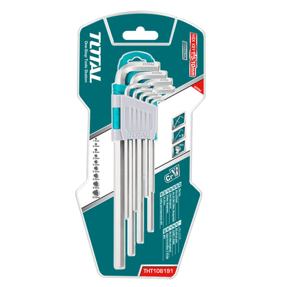 Total THT106191 Hex Keys Set