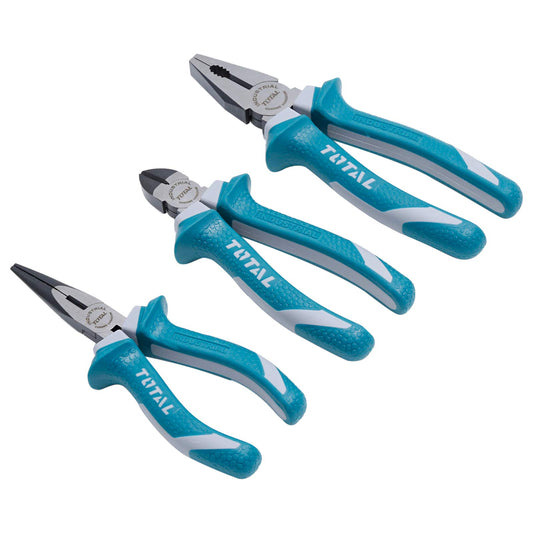 Total Tools 3 Pieces Pliers Set Tht2k0301