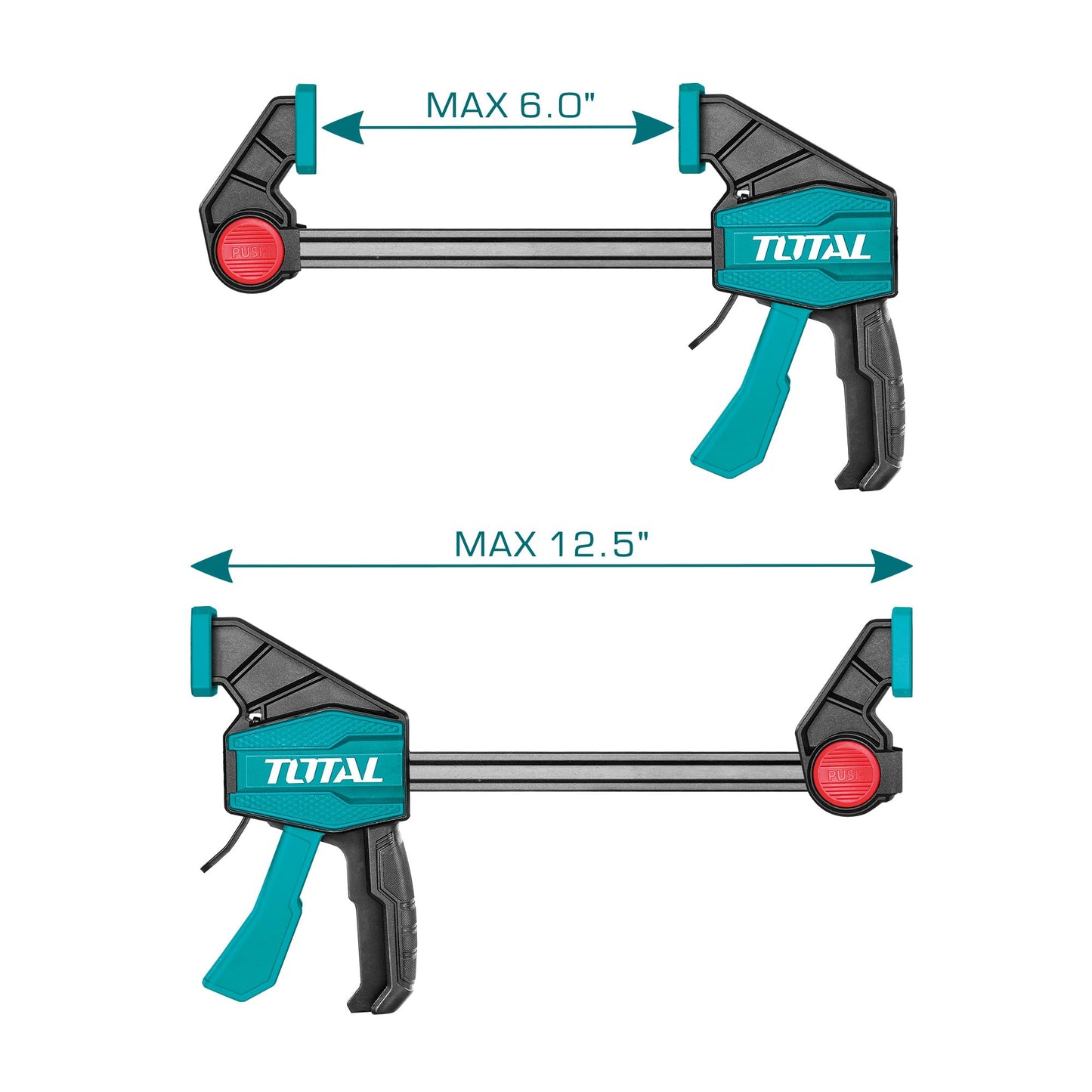 TOTAL QUICK BAR CLAMPS 12Inches THT1340602