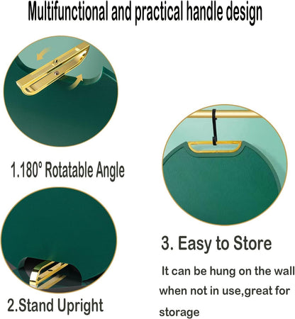 Round Shape Cutting Board, Chopping Board, Heavy Duty Non-Slip, Double Side,for Kitchen Home Meat Vegetable Fruit Cheese