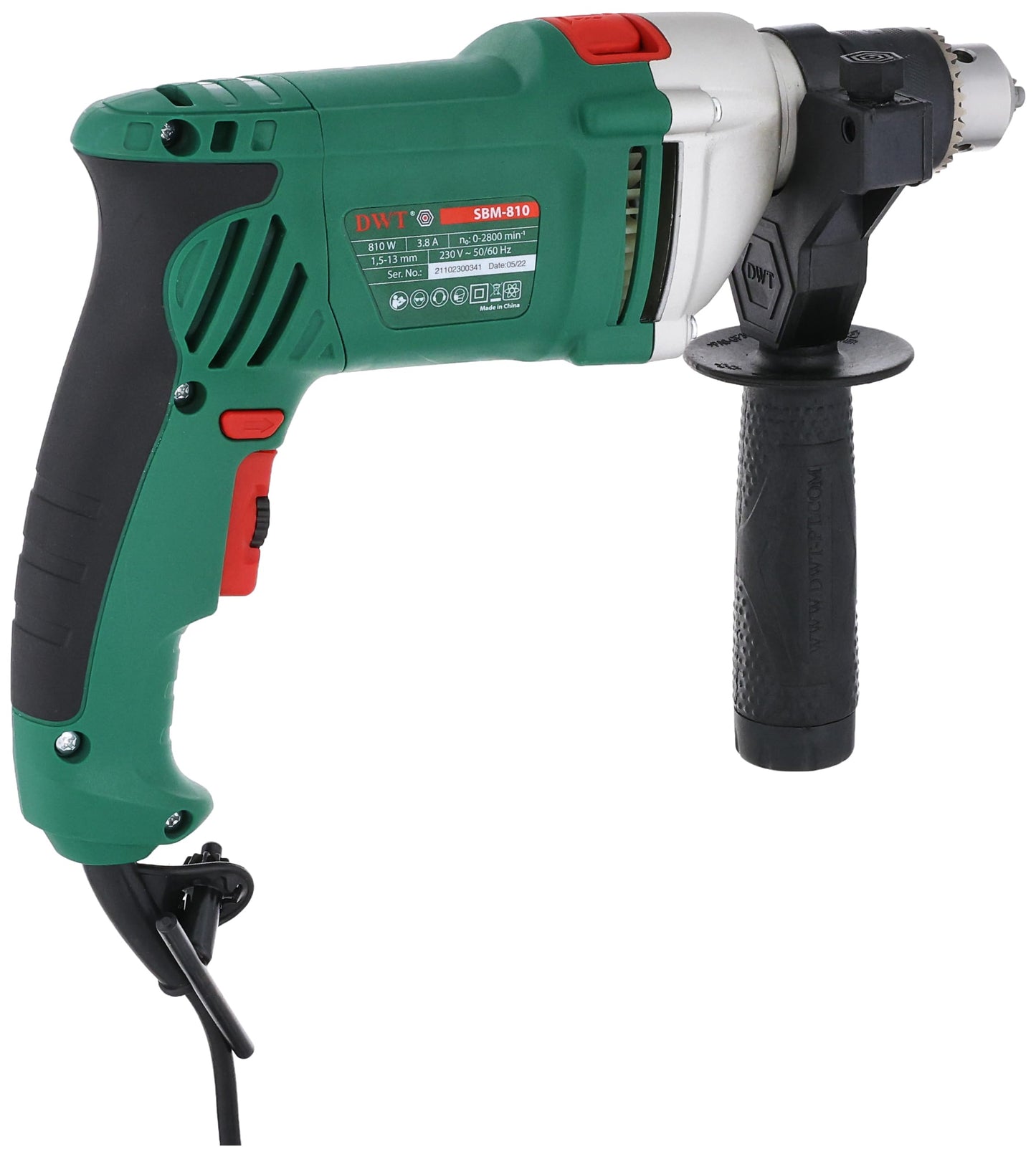 DWT Drill 13 mm 810 watt Model: DWT SBM-810