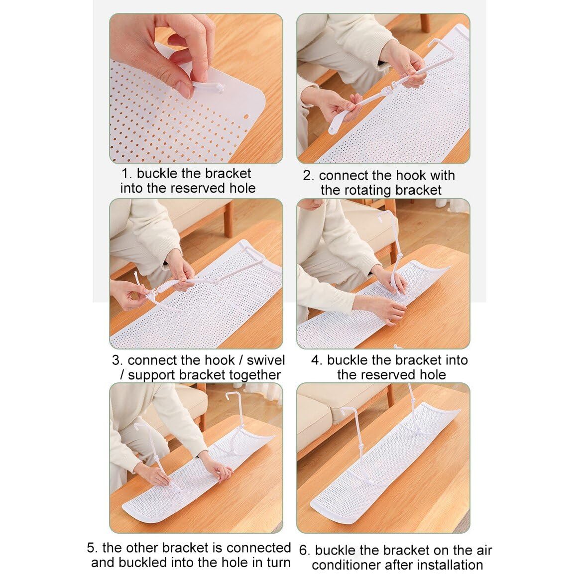 (Air Conditioner Diffuser - Hand Operated AC Without Electricity and Without Remote. (Same as the picture