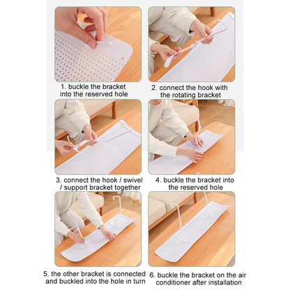 (Air Conditioner Diffuser - Hand Operated AC Without Electricity and Without Remote. (Same as the picture