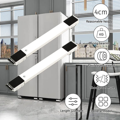 Findaspare universal easy move heavy duty appliance rollers for washing machine tumble dryers dishwashers cookers & hobs up to 270kg
