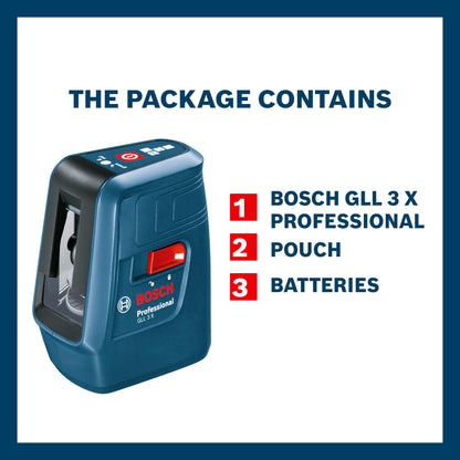 Bosch GLL3X Line Laser
