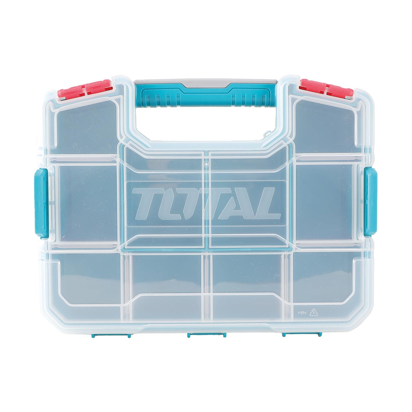 Total TPBX1121 Plastic Tool Organizer, 12-Inch Size