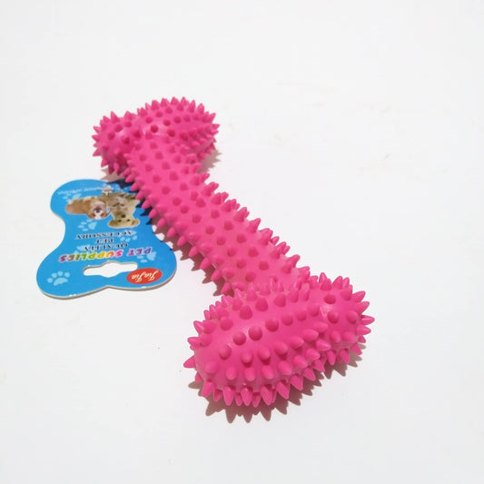 Multicolor Silicone Dog Chew Toy Teether for Puppies and Small Dogs