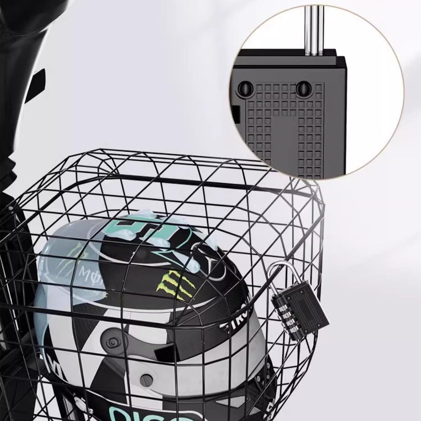 3-Digit Combination Padlock, Waterproof Combination Lock, Waterproof Metal and Plated Steel Combination Clasp