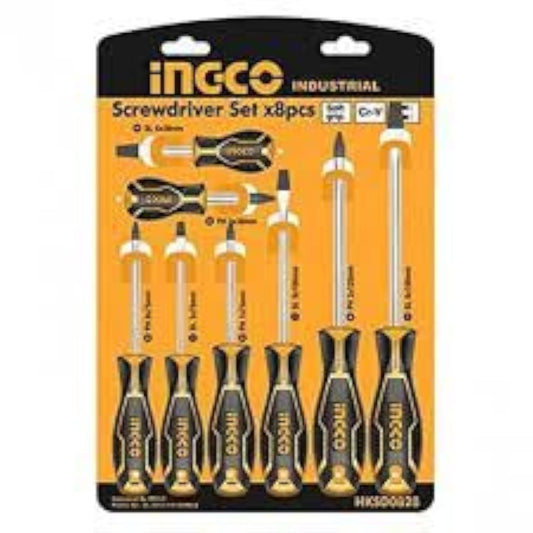 Ingco HKSD0828 Screwdriver Set 8 Pieces