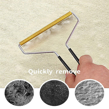 HE&DONG Lint shaver, fabric shaver fuzz remover, 2 pcs sweater comb, clothes shaver, portable removing lint dust, upgraded magnesium alloy shaver, reusable double sided travel brush
