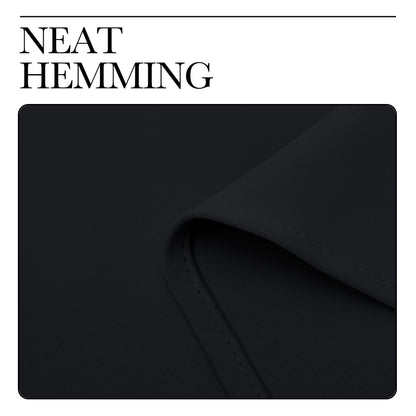 INtex CURTAINS HOUSE Blackout Blinds for Sliding Doors – Thermal Insulated Wide Curtains, Room Darkening, Blind Glass Doors, Two Hanging Options, Modern Design - Cappuccino 150 W x 230 L