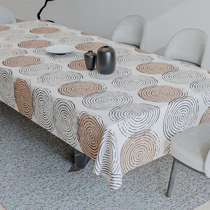 Velvet Tablecloth – Elegant and Durable Polyester Table Cover, Stain-Resistant, Machine Washable, Perfect for Dining, Kitchen & Events