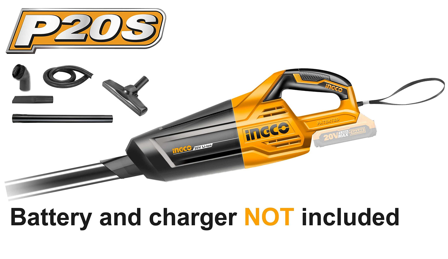 Enjco 20V Battery Vacuum Cleaner Without Battery and Charger
