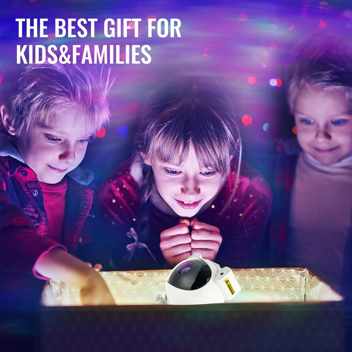 Arabest Star Projector Galaxy Night Light - Astronaut Space Projector, Starry Nebula Ceiling LED Lamp with Timer and Remote, Kids Room Decor Aesthetic, Gifts for Birthdays