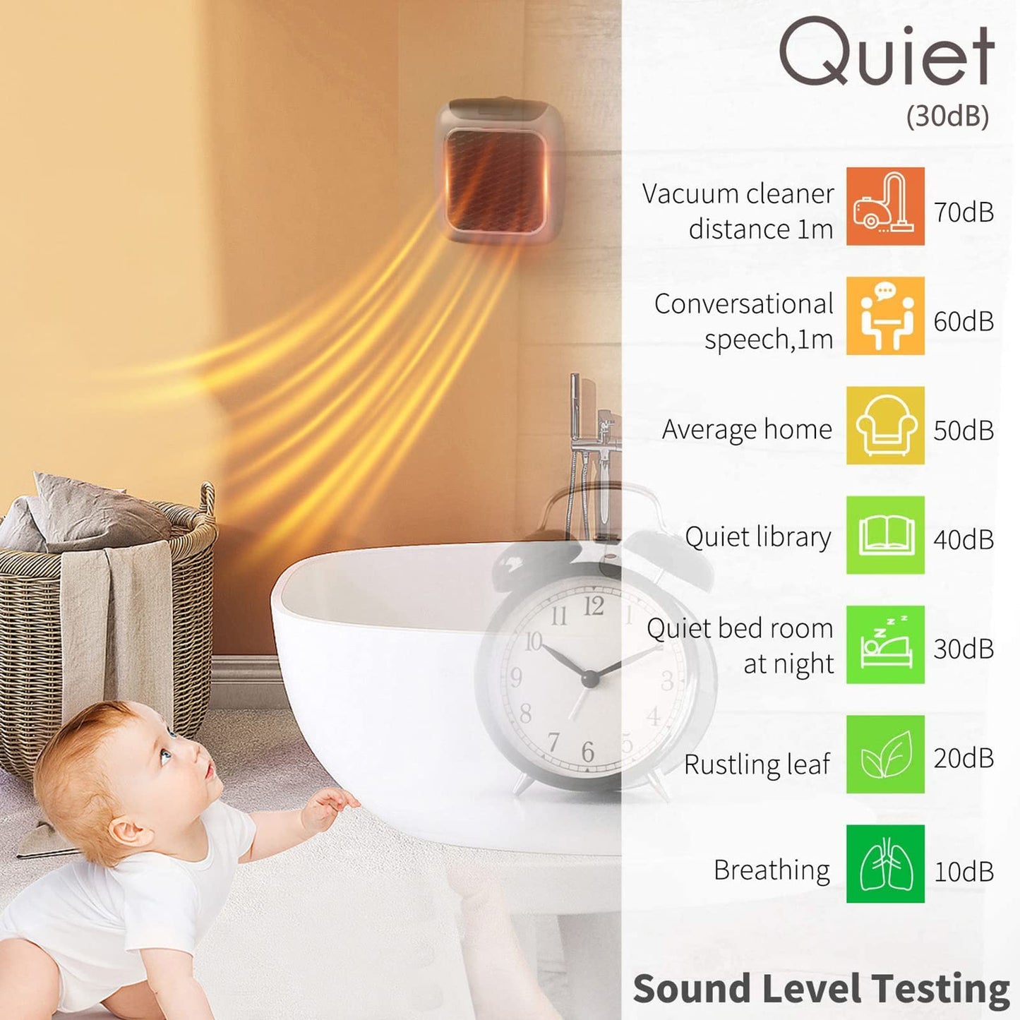 Bathroom Electric Stove Convector 800W, Electric Stove Economical Quiet With Fan, Wall Electric Stove For Wall, Small Indoor Fan Heater Greenhouse 220v, Infrared Heater (UK,1 Pieces)