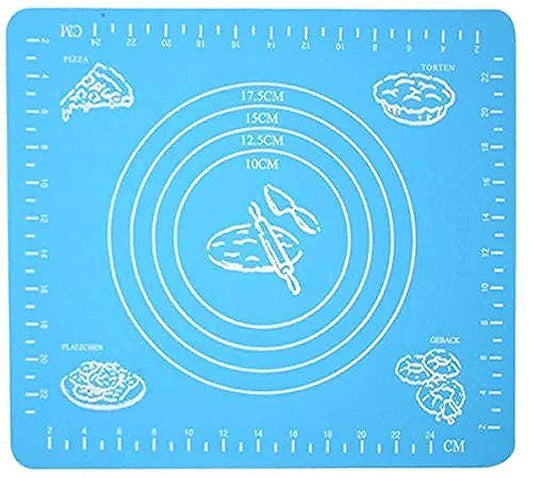 Silicone baking mat for pastry rolling with measurements 40x50