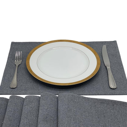 Cotton Placemats Set 6 Pieces of Placemats and Runner