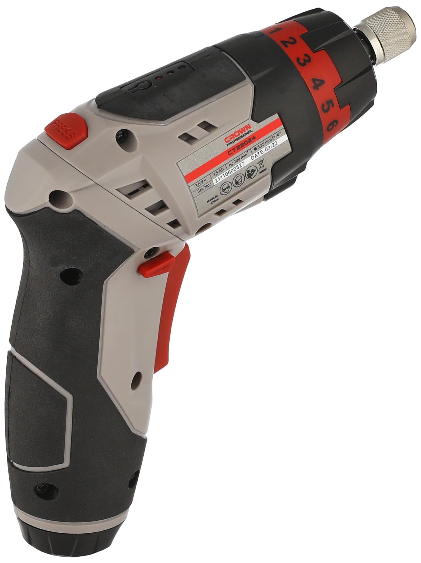 Crown rechargeable screwdrivers