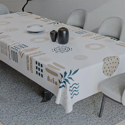 Velvet Tablecloth – Elegant and Durable Polyester Table Cover, Stain-Resistant, Machine Washable, Perfect for Dining, Kitchen & Events