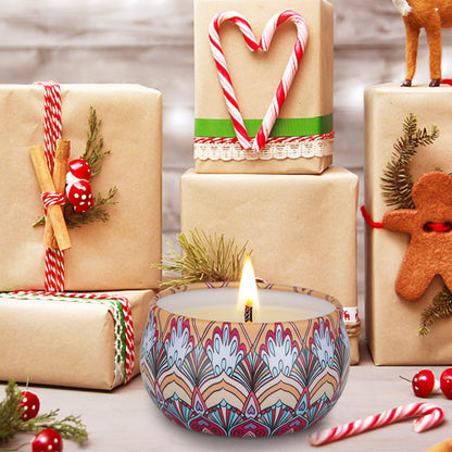 Christmas Scented Candles Gifts Set for Women,Aromatherapy Candles for Home Scented,12 Pack 2.5 oz Soy Wax Jar Candle Gifts for Mother,Valentines,Brithday ,Stress Relief