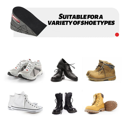 Ilovfeot Height Increase Insoles, Unisex, High Arch, Shoe Inserts to Make You Taller