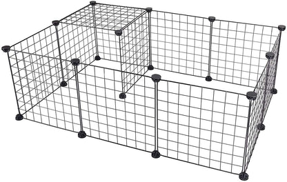 CYY 12 Panels Metal Playpen for Pet