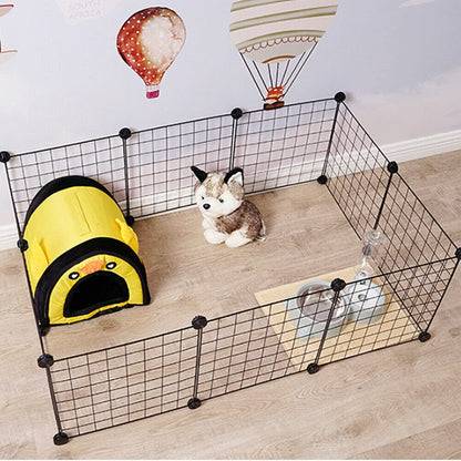 Metal Pet Cage for Indoor Outdoor Crate, 10 Piece