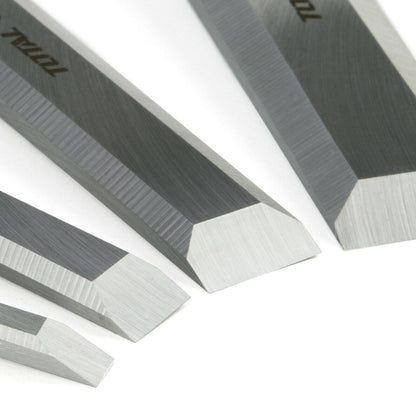 Total Tools 4 Pieces Wood Chisel Set Tht41k0401