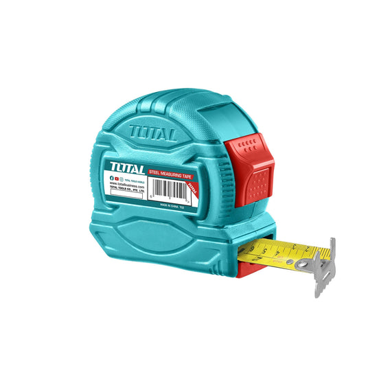 Total TMT34519 Steel Measuring Tape, 5 m x 19 mm Size