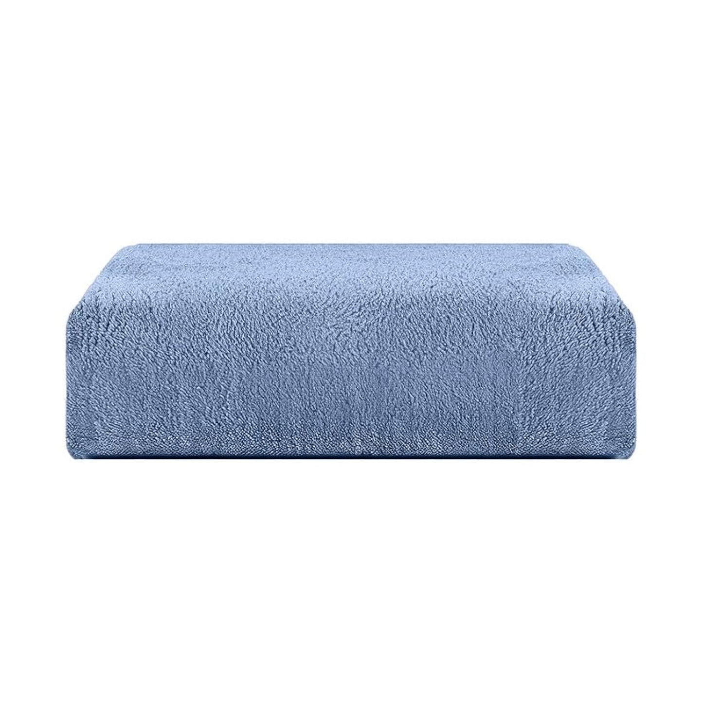 INtex HOME Bath Towel, Highly Absorbent & Soft 100% Cotton, Quick-Drying Hotel Quality Sheet, 1 Piece, 140W x 70L CM, Blue, For Adults Bathroom, Shower, Spa and Daily Use