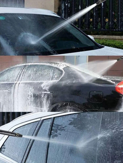 1pc Aluminum Alloy High-pressure Car Wash Water Gun, Car Cleaner
