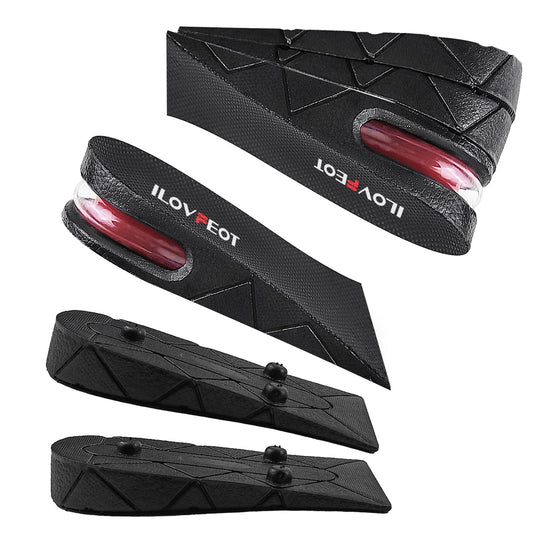 Ilovfeot Height Increase Insoles, Unisex, High Arch, Shoe Inserts to Make You Taller