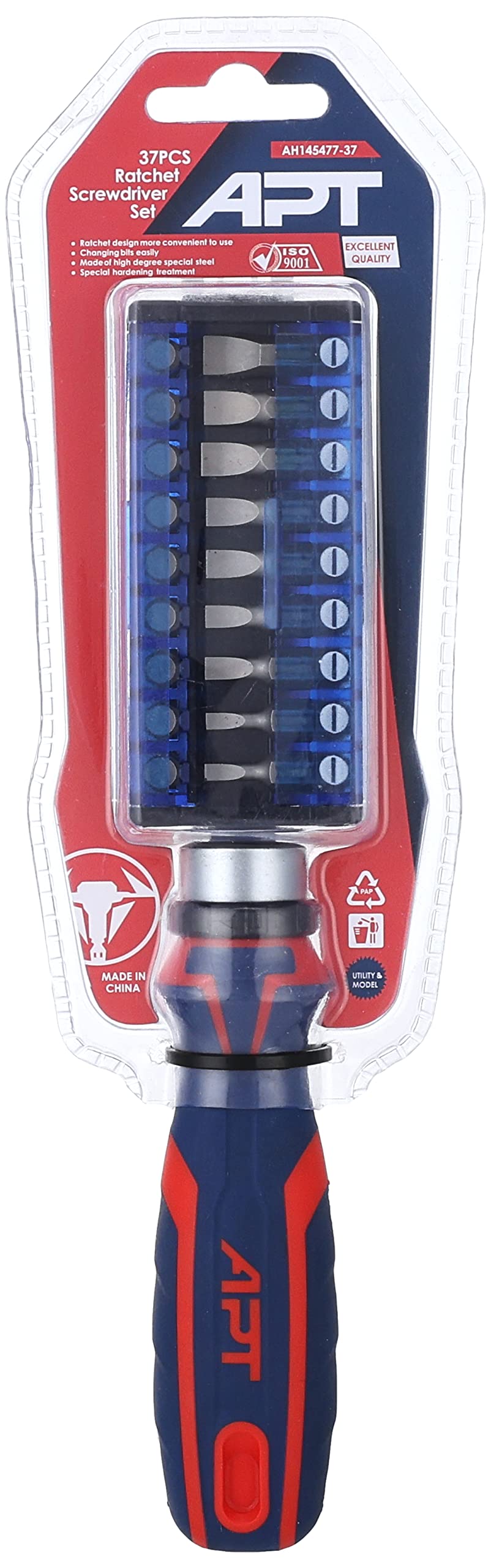 APT 37pcs Ratchet Screwdriver Set