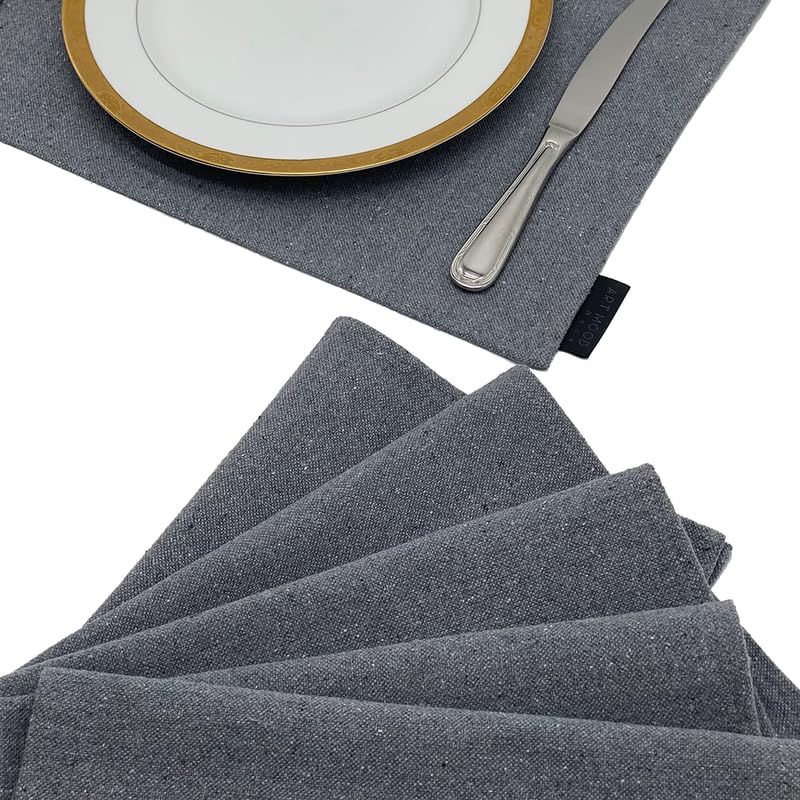 Cotton Placemats Set 6 Pieces of Placemats and Runner