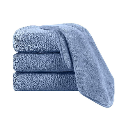 INtex HOME Bath Towel, Highly Absorbent & Soft 100% Cotton, Quick-Drying Hotel Quality Sheet, 1 Piece, 140W x 70L CM, Blue, For Adults Bathroom, Shower, Spa and Daily Use