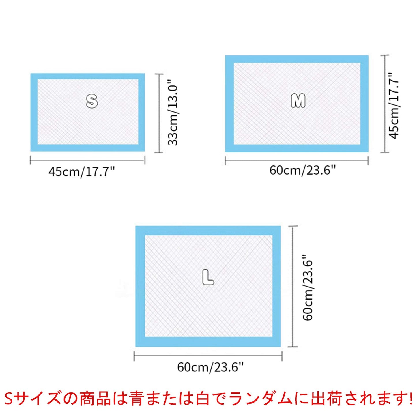 MJL Pee Pads For Dogs Leakproof Dog Changing Pad Absorbent Travel Pet Pee Pads Foldable Puppy Training Pads S 33 * 45cm 100pcs