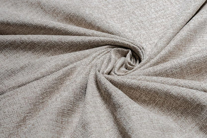 INtex CURTAINS HOUSE Natural Linen Semi-Sheer Window Drapes, Light-Filtering Privacy Curtains for Bedroom and Living Room, Steel Grommets, 2 Panels Cafe 130W x 265L