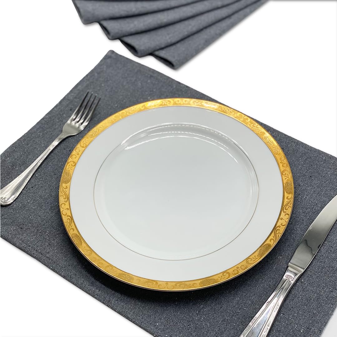 Cotton Placemats Set 6 Pieces of Placemats and Runner