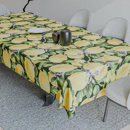 Velvet Tablecloth – Elegant and Durable Polyester Table Cover, Stain-Resistant, Machine Washable, Perfect for Dining, Kitchen & Events